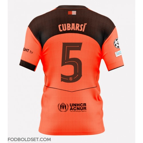 Barcelona Pau Cubarsi #5 Tredjetrøje 2025-26 Kortærmet